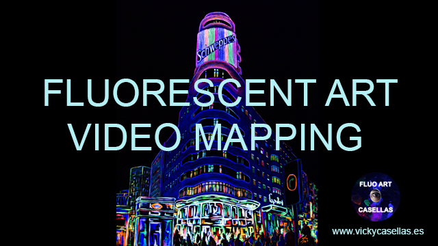 Vicky-Casellas.-Arte-fluorescente.-Hotel-Capitol-Madrid.-Video-mapping.-Animación