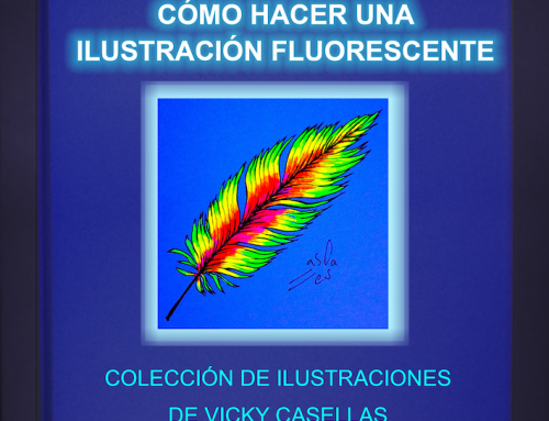 CÓMO PINTAR UNA ILUSTRACIÓN FLUORESCENTE